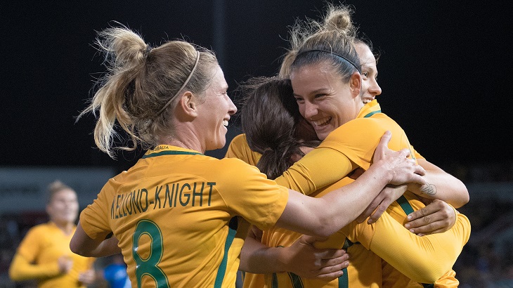 Australia’s women footballers get landmark equal pay deal