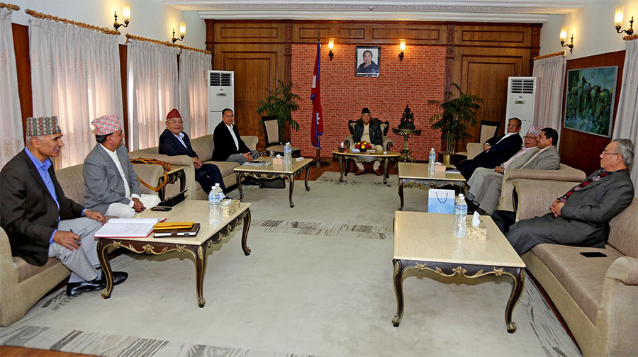 नेकपा सचिवालय बैठक शुरु