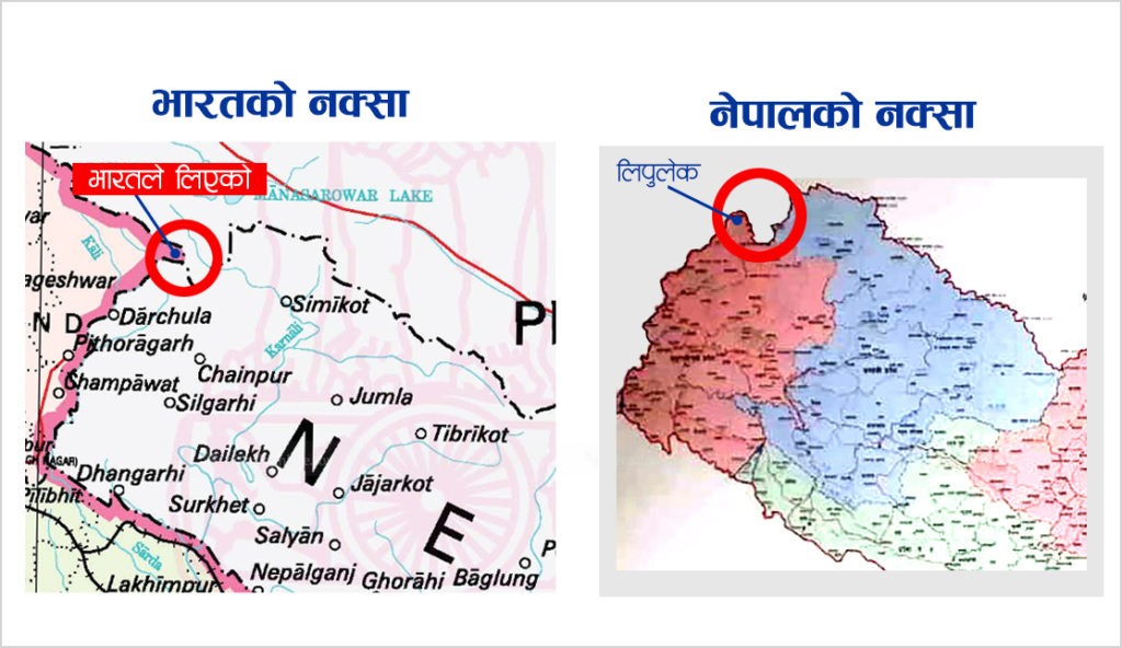 दिल्लीबाट जारी नयाँ नक्साप्रति काङ्ग्रेसको ध्यानाकर्षण