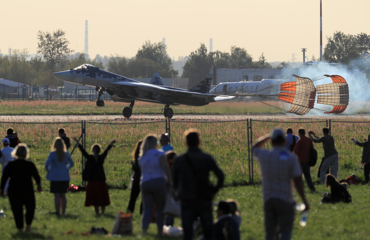 Pilot survives after Russia’s newest Su-57 fighter crashes