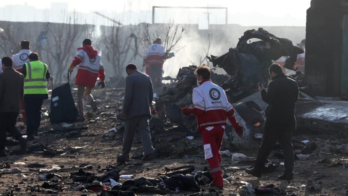 Iran denies Ukrainian plane downed by missile