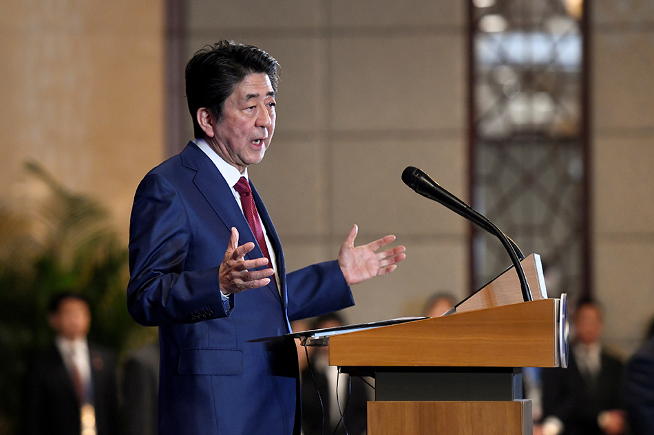 Japan’s Abe ‘deeply worried’ by Middle East tensions