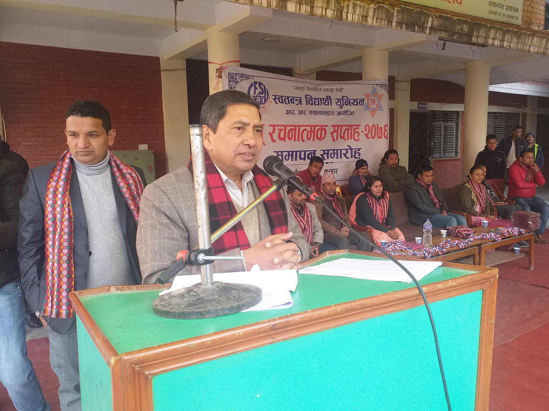 अतिक्रमित भूमि फिर्ता ल्याउन युवा विद्यार्थी एकजुट हुनुपर्छ : नेकपा प्रवक्ता