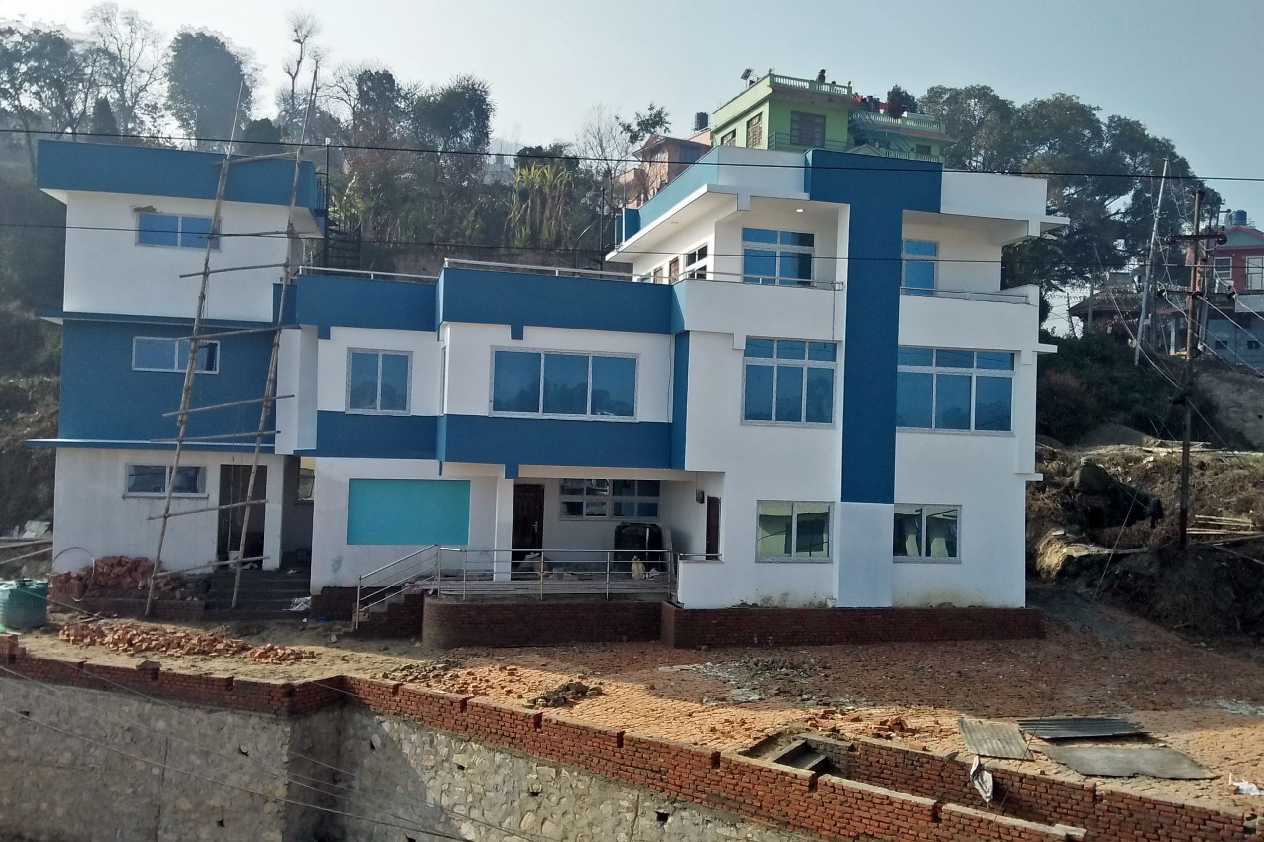 जनसहयोगबाट ट्राफिक प्रहरी भवन निर्माण
