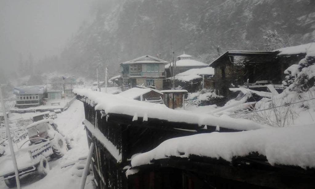 देशभर वर्षा, उच्च पहाडी र हिमाली भूभागमा हिमपात
