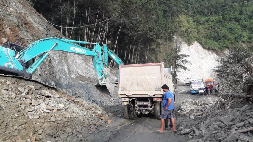 मध्यपहाडी लोकमार्ग एक हप्ता बन्द हुने