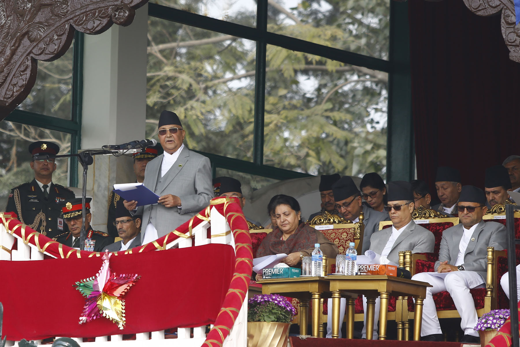 समृद्धिको यात्रामा अवरोध गर्नेलाई परास्त गरेर अघि बढ्छौँ : प्रधानमन्त्री