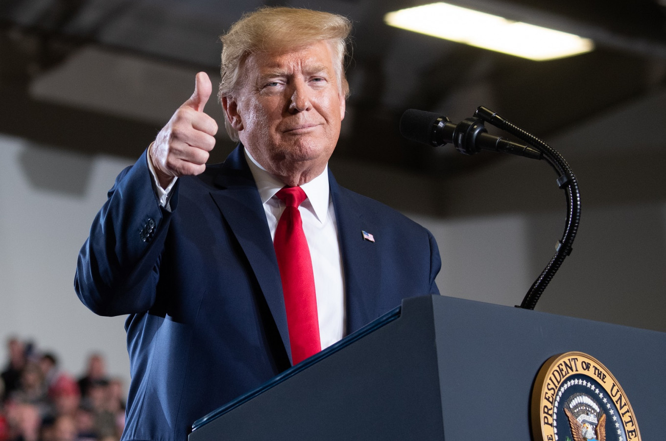 Trump tests negative for virus as US expands Europe travel ban