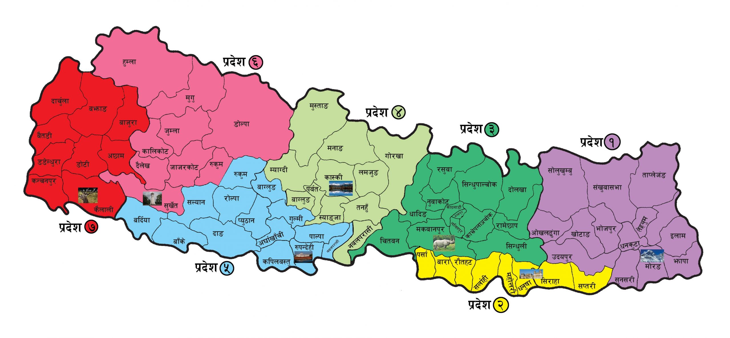 कोभिड १९ नियन्त्रणका लागि सातै प्रदेशमा सामग्री