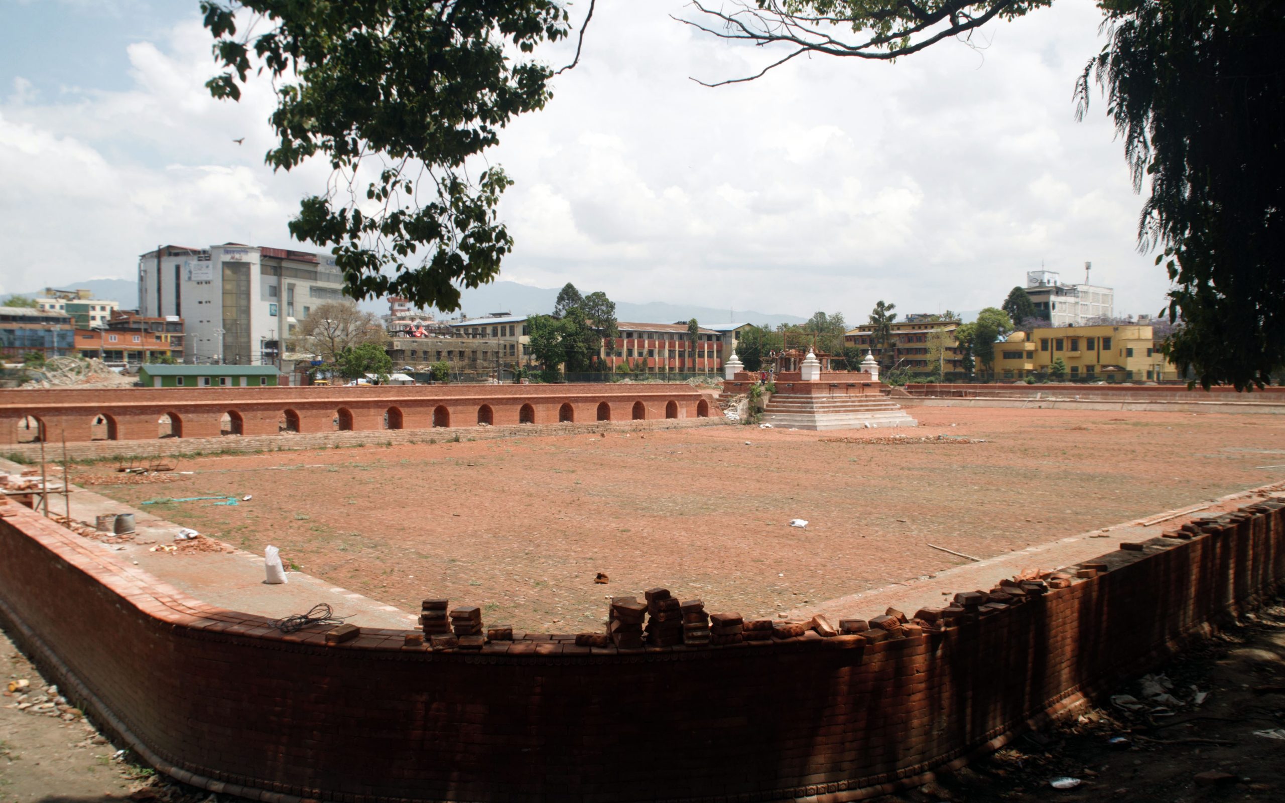 पुनःनिर्माणाधीन बालगोपालेश्वर मन्दिर
