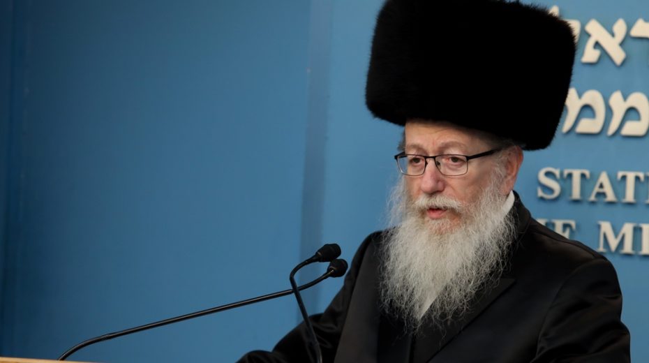 Israel’s health minister diagnosed with coronavirus