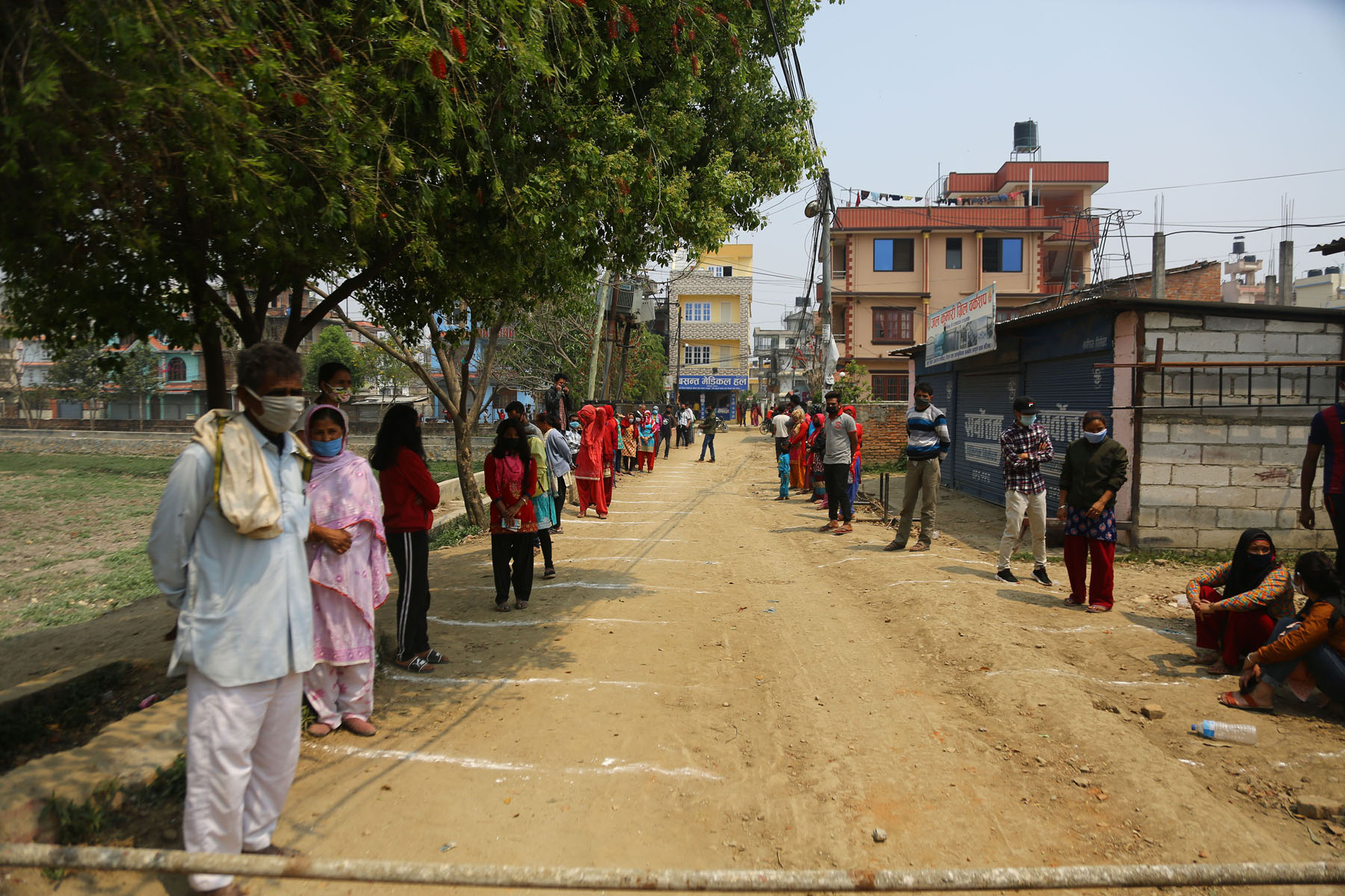 राहत वितरण