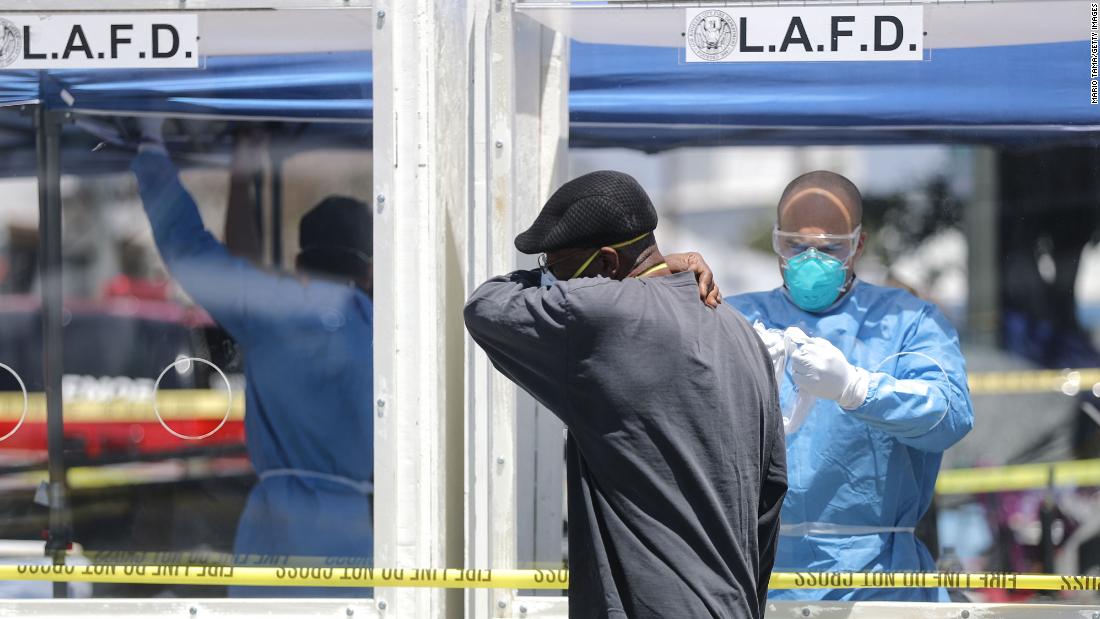 Los Angeles becomes first US city to offer free COVID-19 testing for all
