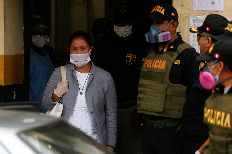 Peru’s opposition leader Fujimori released from prison