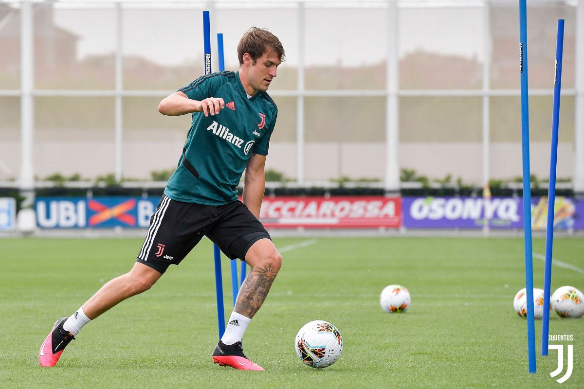 Juventus players return to training