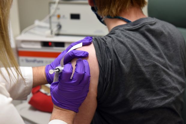 Potential coronavirus vaccine enters human testing in US