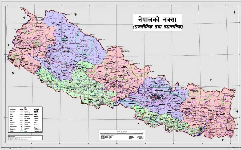 प्युठानमा नयाँ नक्शाको भित्तेचित्रण