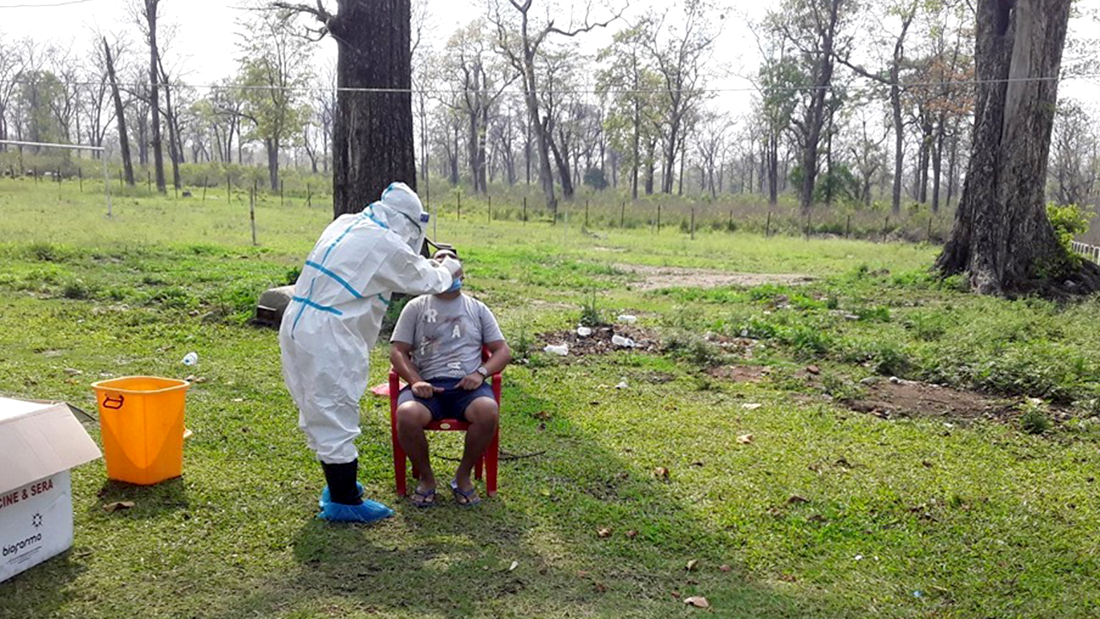 कपिलवस्तुमा ३९७ जनाको स्वाब संकलन