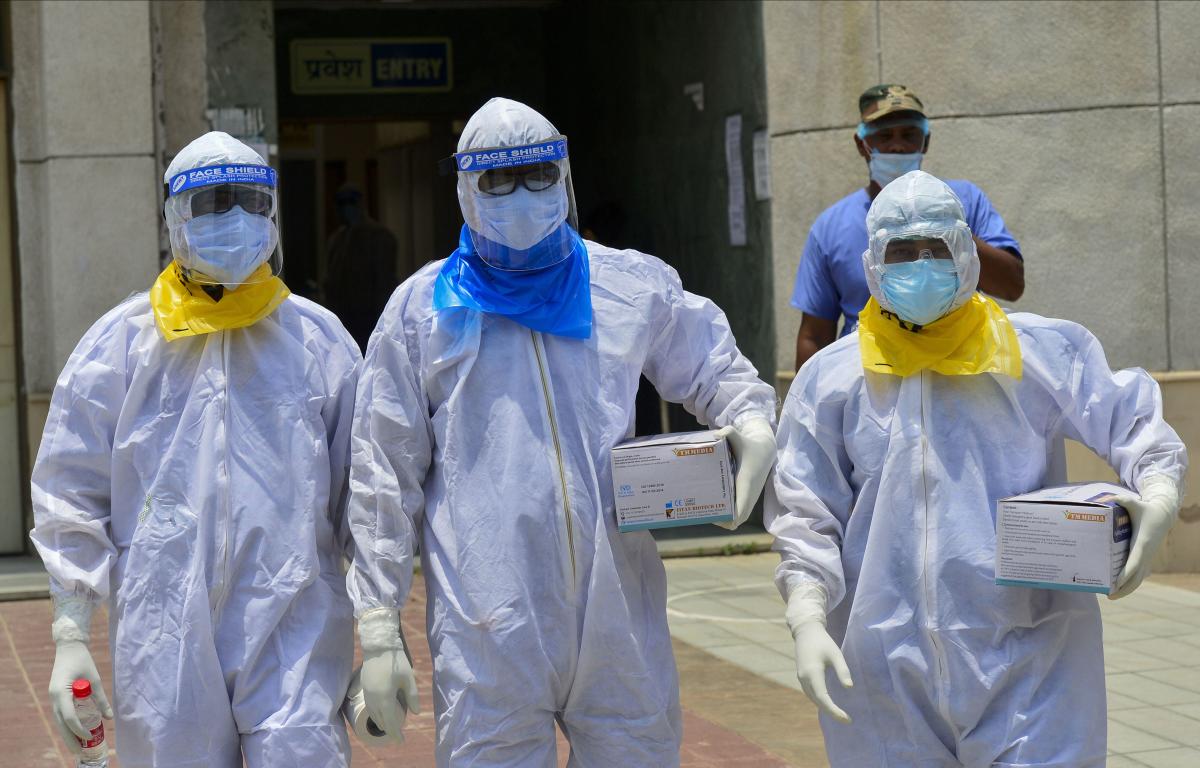 India records highest single-day spike of 9,996 cases, deaths at 357