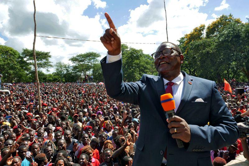 Malawi opposition leader wins presidential election