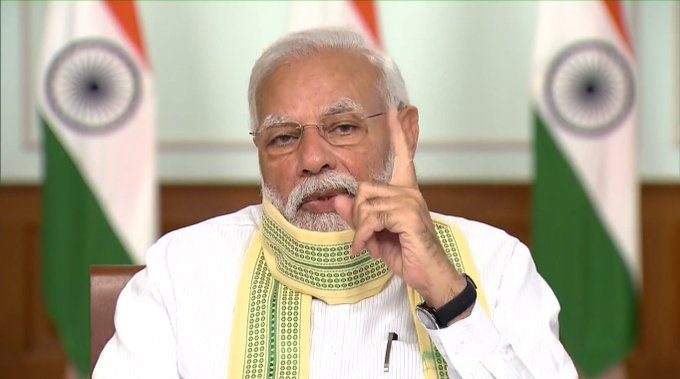 कोरोनाको खोप नबन्दासम्म सामाजिक दुरी र मास्क अपनाऔँ : मोदी