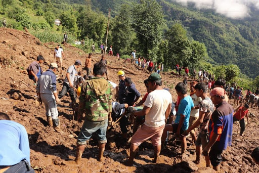 पर्वतको दुर्लुङमा पहिरोमा पुरिएका बालकको शव पाँच दिनपछि भेटियो