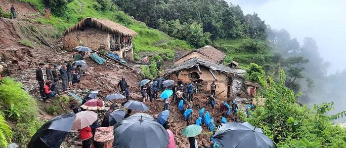 सिलिचोङमा सात घर पहिरोले बगायो, ११ सम्पर्कविहीन