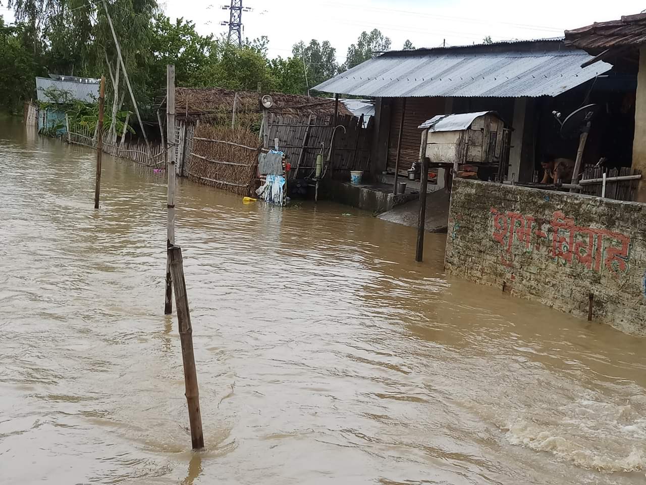 बाढीपहिरोमा परी चारको मृत्यु