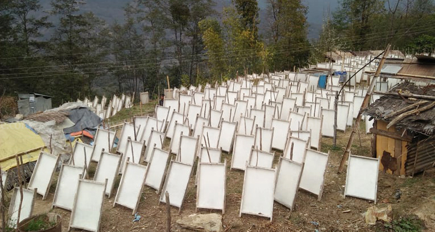 प्युठानमा व्यावसायिक नेपाली कागज उत्पादन
