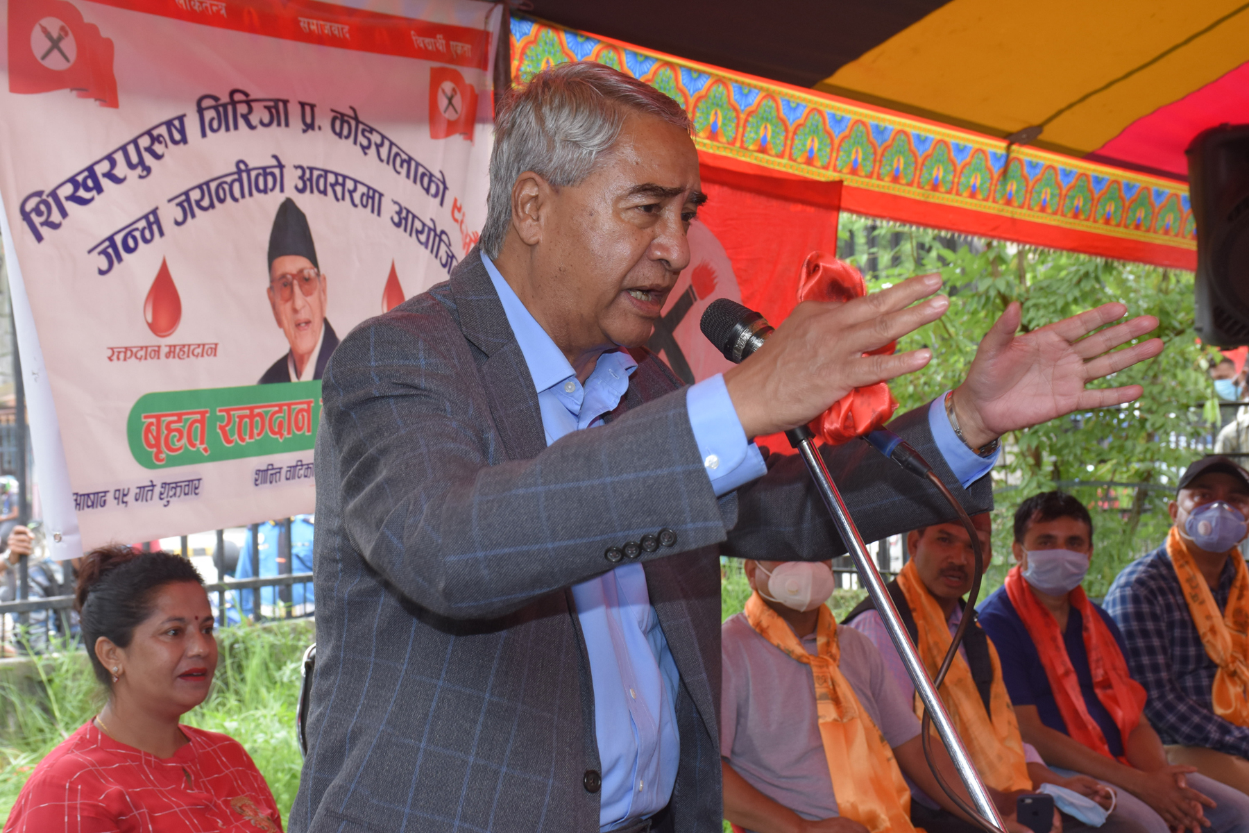 गाउँका विद्यालयसम्म पुगेर सङ्गठन निर्माण गर्नुपर्छ :  सभापति देउवा