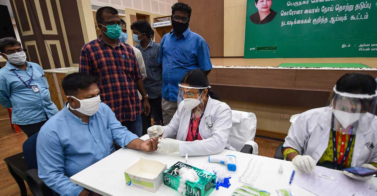 India’s COVID-19 tally crosses 10 lakh mark, records highest single-day spike of 34,956