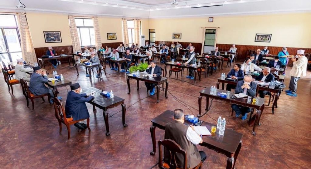 नेकपा स्थायी कमिटी बैठक प्रभावित