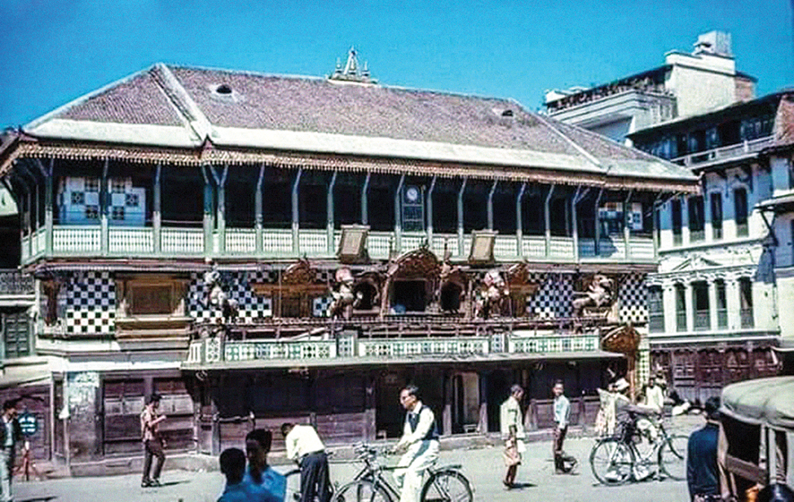 ईन्द्रचोकस्थित ऐतिहासिक आकाशभैरव मन्दिर