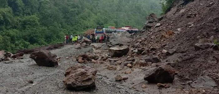 कर्णाली राजमार्ग पुन : अवरुद्ध