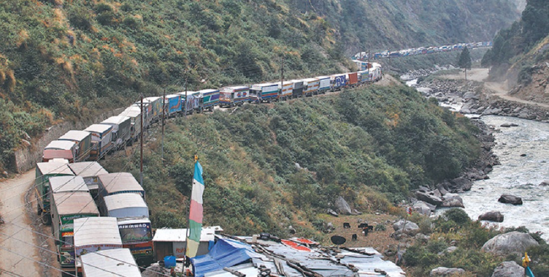 पृथ्वीराजमार्ग तीन दिनदेखि एकतर्फी