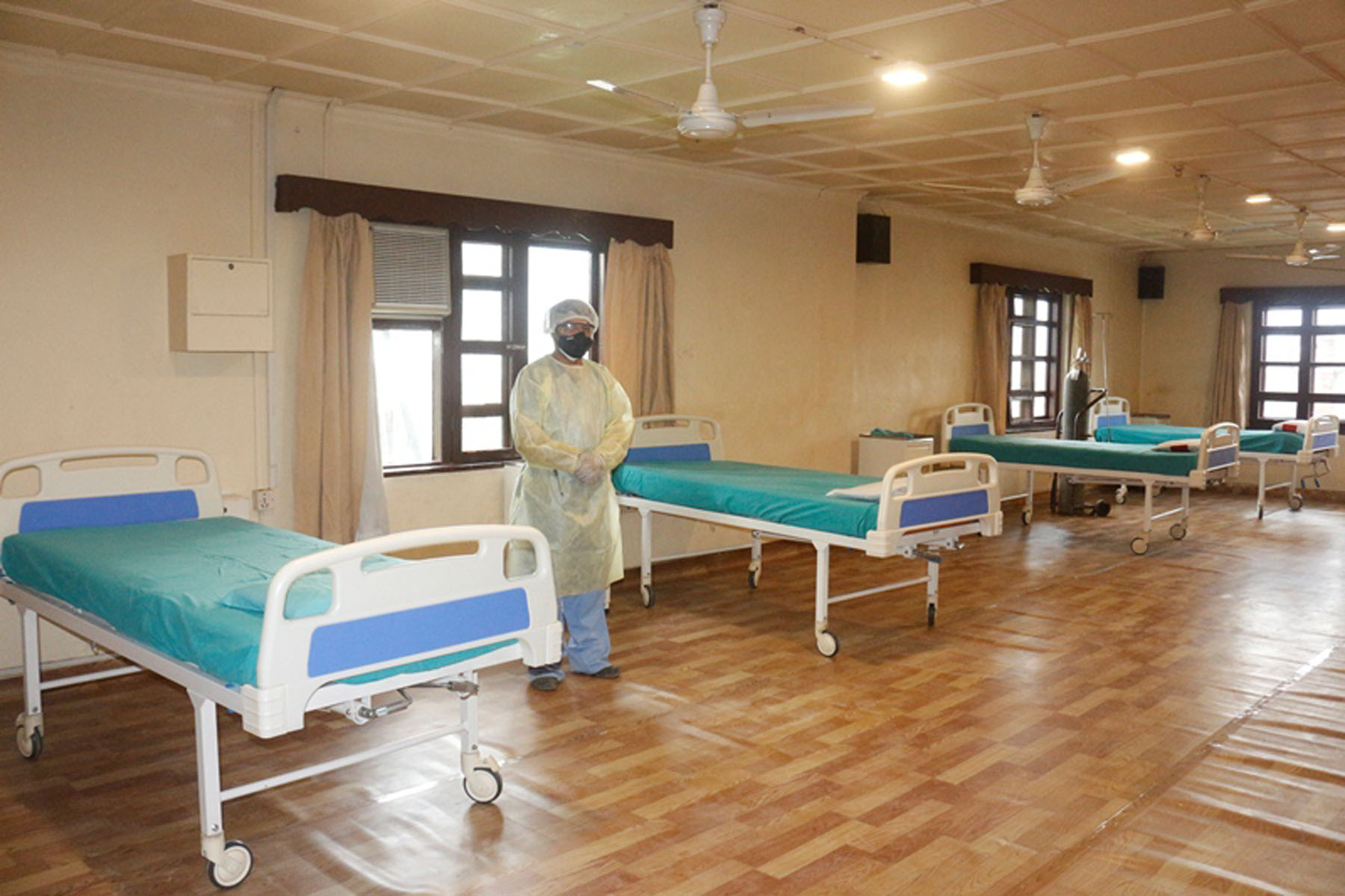 बनेपामा ५० वेडको आइसोलेशन कक्ष तयार, क्वारेन्टिन रित्तिँदै