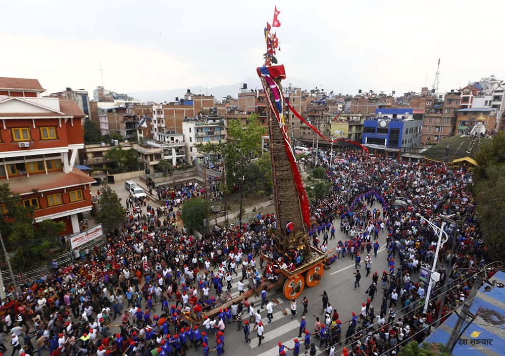 पटक–पटक अन्योलमा रातो मच्छिन्द्रनाथ रथयात्रा