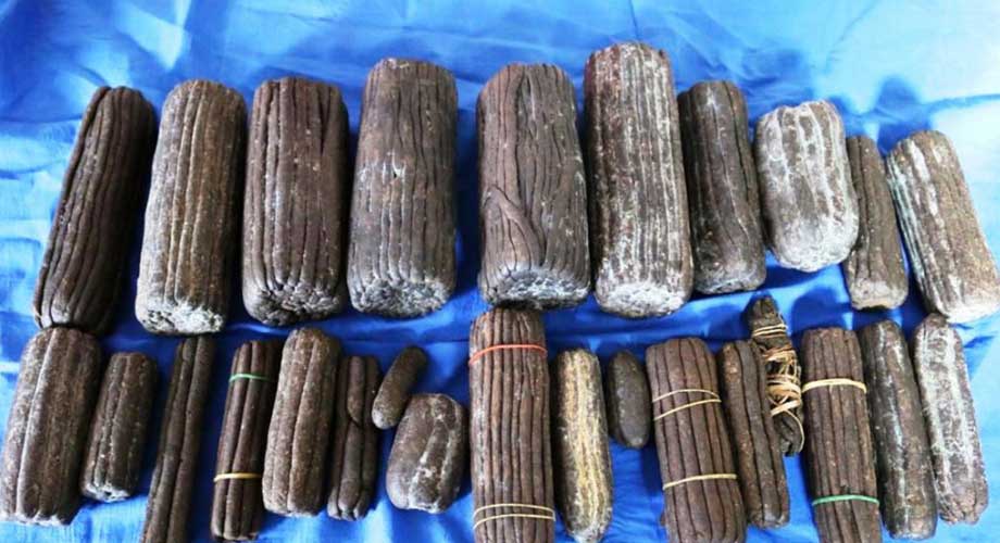 नौ किलोग्राम चरेशसहित महिला पक्राउ