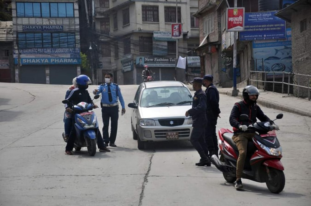 बन्दाबन्दीमा हजार बढी सवारीसाधन कारबाहीमा