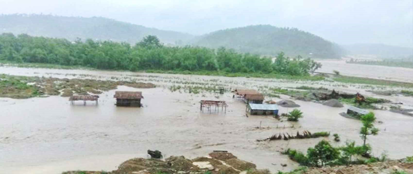 लगातारको वर्षाका कारण देशभर व्यापक क्षति