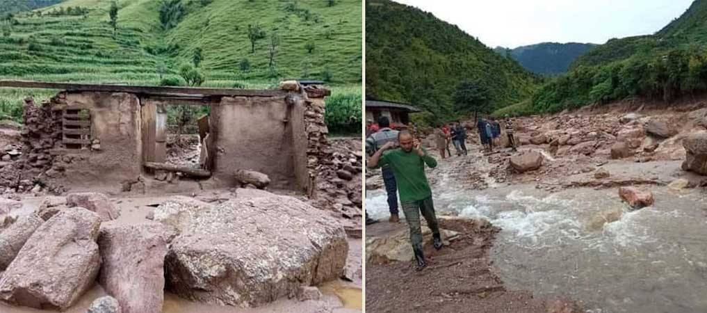 बागलुङ बाढीः मृतकको सङ्ख्या १७ पुग्यो, २१ अझै बेपत्ता