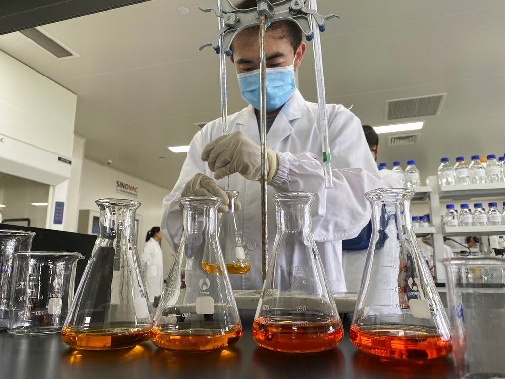Chinese company says coronavirus vaccine ready by early 2021