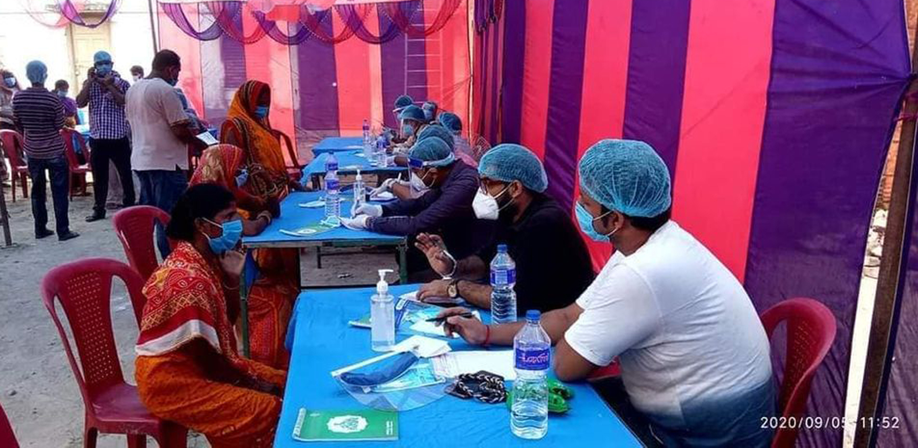 निःशुल्क स्वास्थ्य शिविर परिचालन