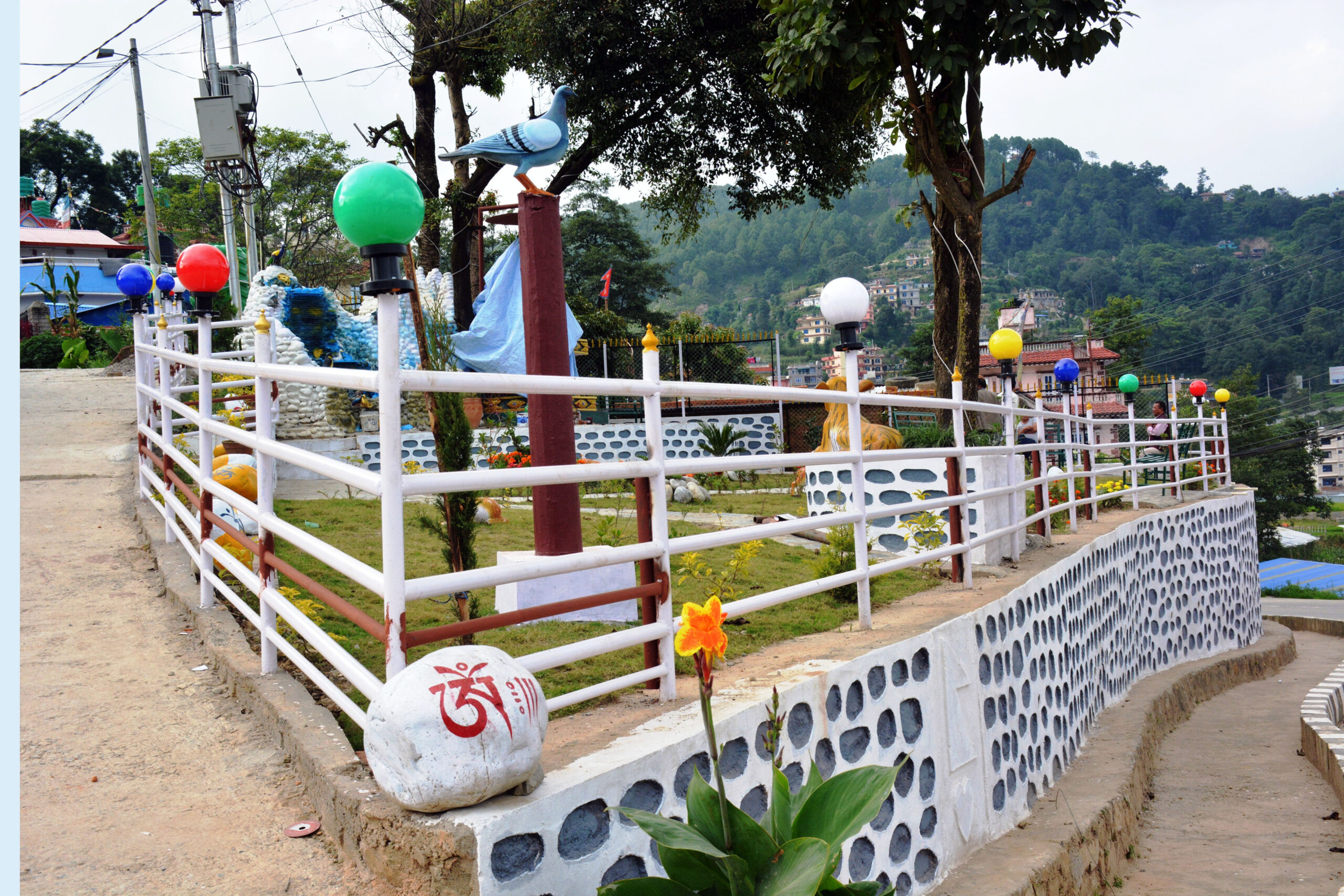 धुलिखेलको बखुडोल बुद्ध पार्कको निर्माण सम्पन्न