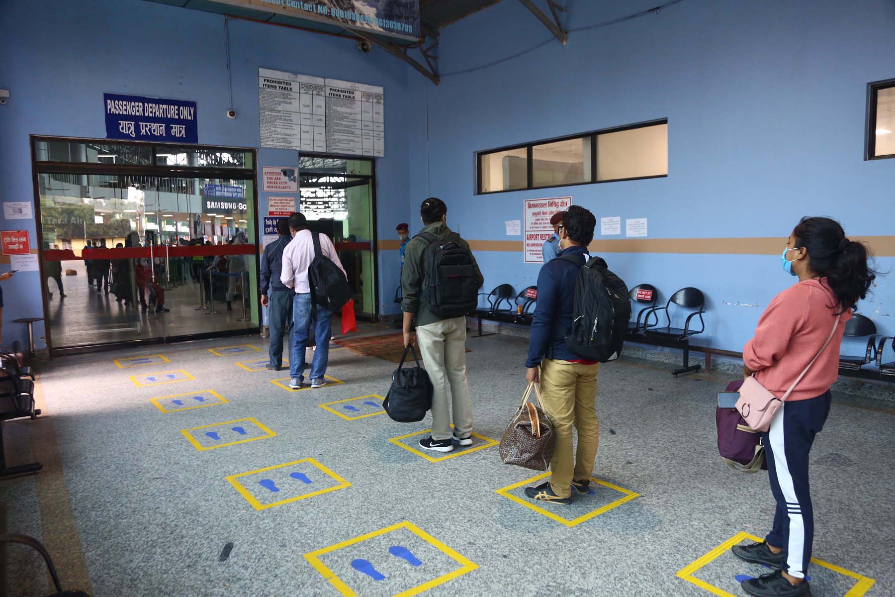 सोमबारबाट आन्तरिक हवाई सेवा शुरु