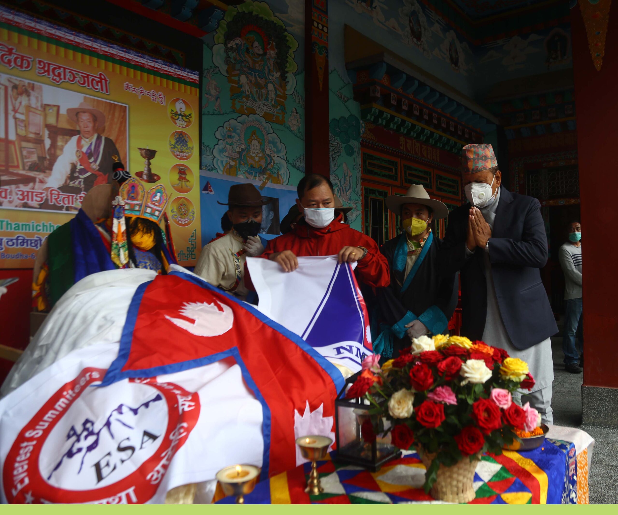 कीर्तिमानी आरोही आङ्रिता शेर्पालाई श्रद्धाञ्जलि व्यक्त गर्दै नेता बस्नेत
