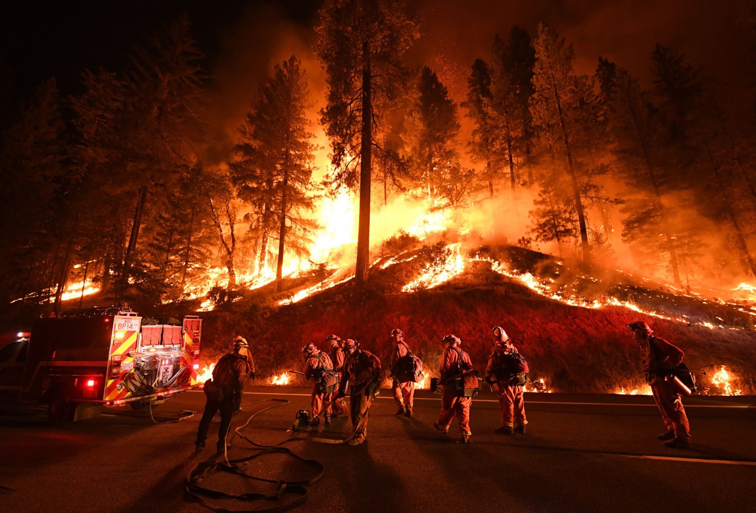 California wildfires burn 3.75 mln acres with 26 fatalities