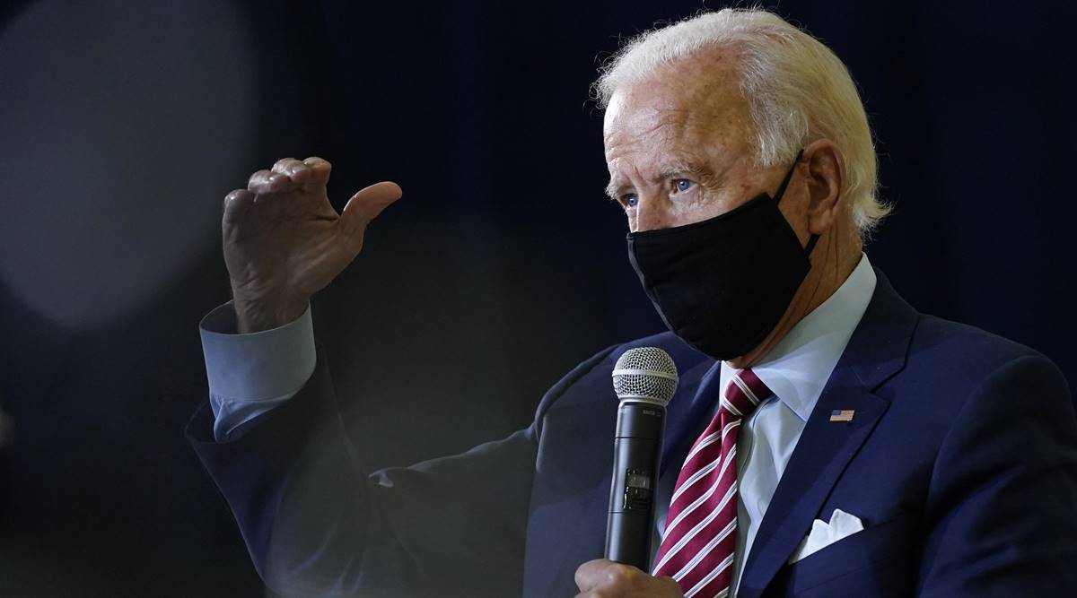 Biden says he trusts vaccines and scientists, not Trump