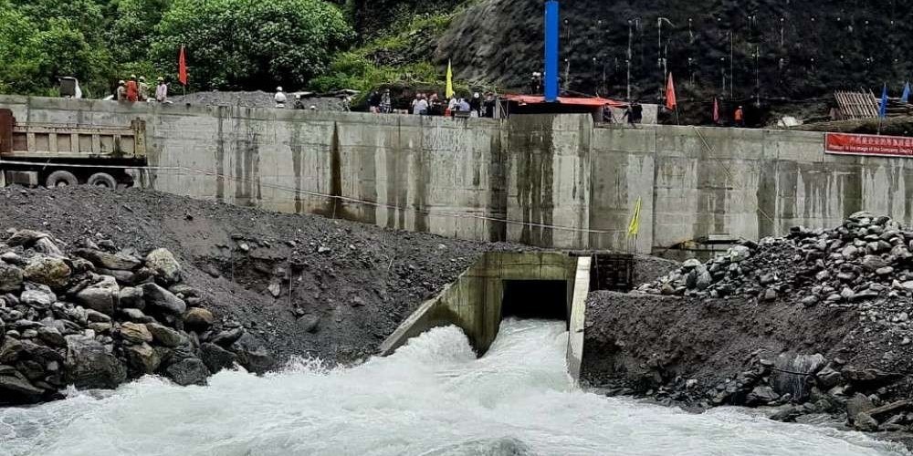 मेलम्ची खानेपानी हेडबक्स’ निर्माण झण्डै ७० प्रतिशत सकियो