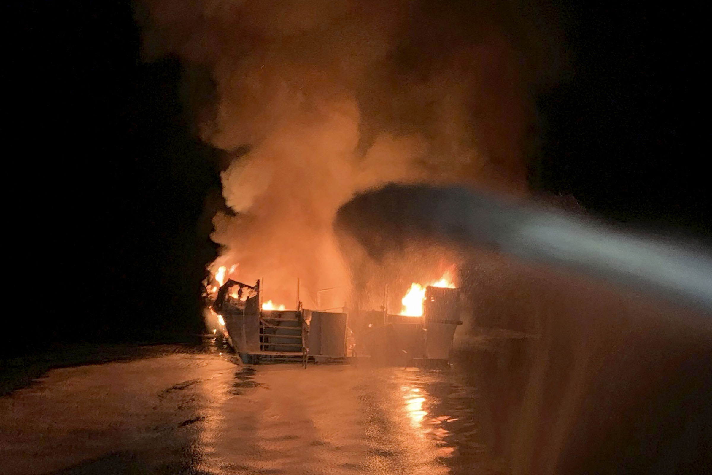Boat Fire in California killed 34 people